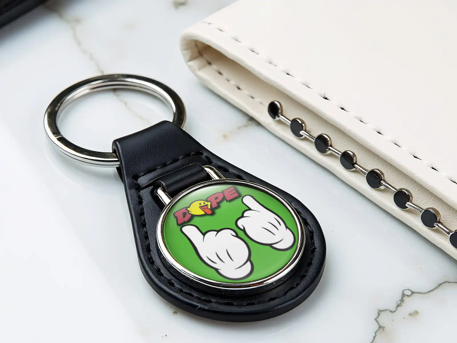 Personalised Key Chain High-End Deluxe Drift Design